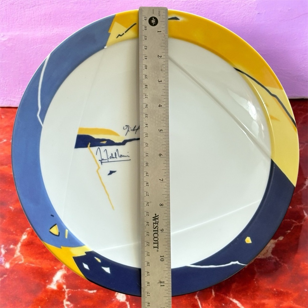 Bernardaud Limoges France Nil Trianne Signed & Numbered Collectible Plate 11.5” - Picture 7 of 8